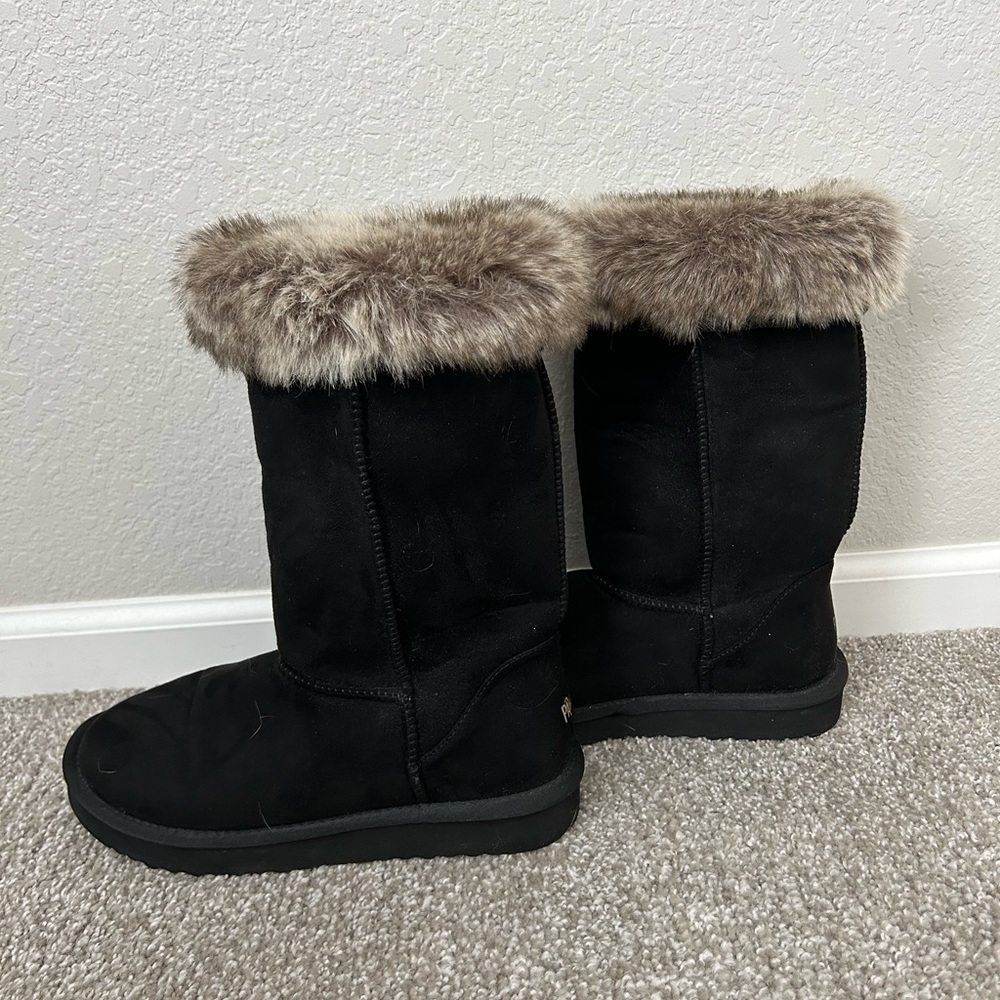 PAWJ tall black boot